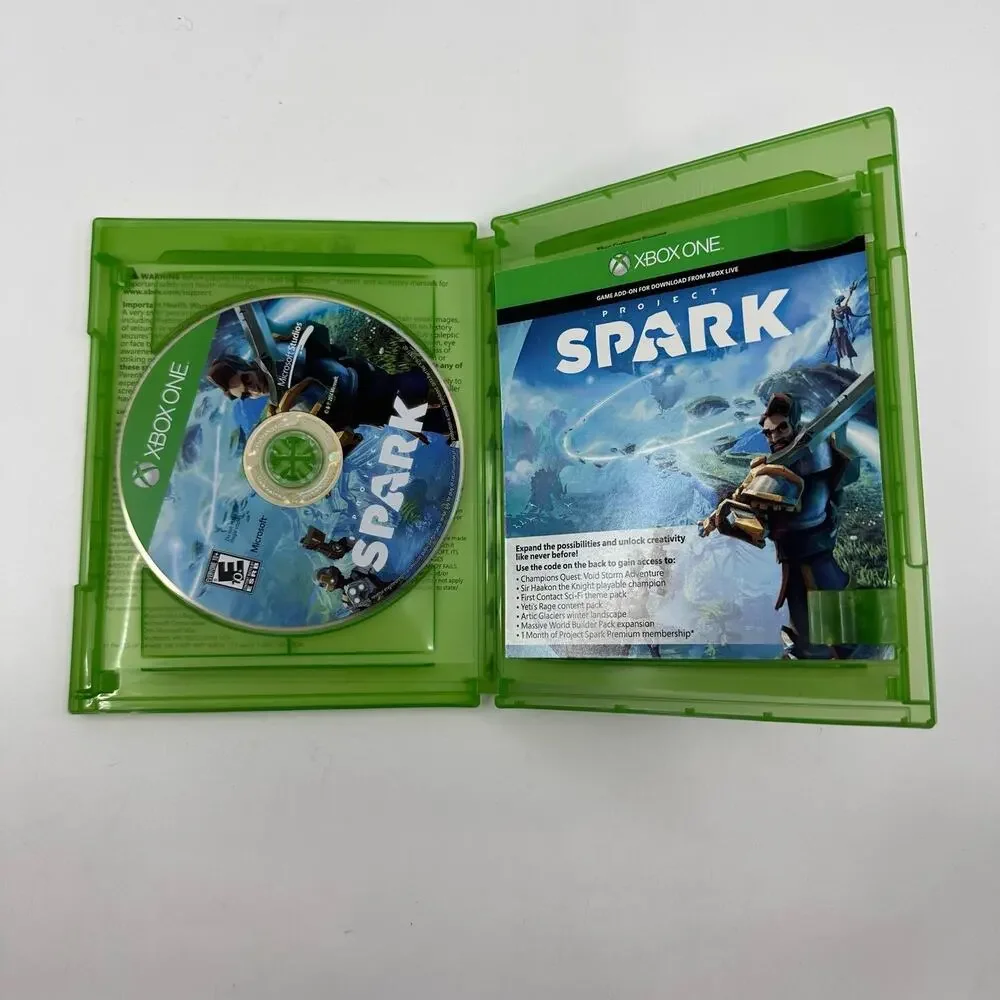Xbox One Set of 2 - Project Spark & Destiny Digital Sci-Fi Animated Video Games